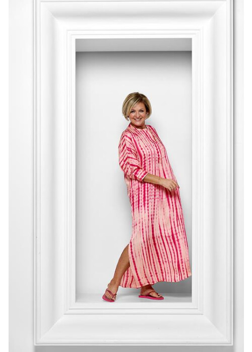 Mart Visser Caroline Tensen Missouri print jurk roze