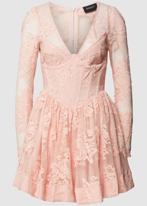 Bardot Ellie mini-jurk met bloemenmotief rose