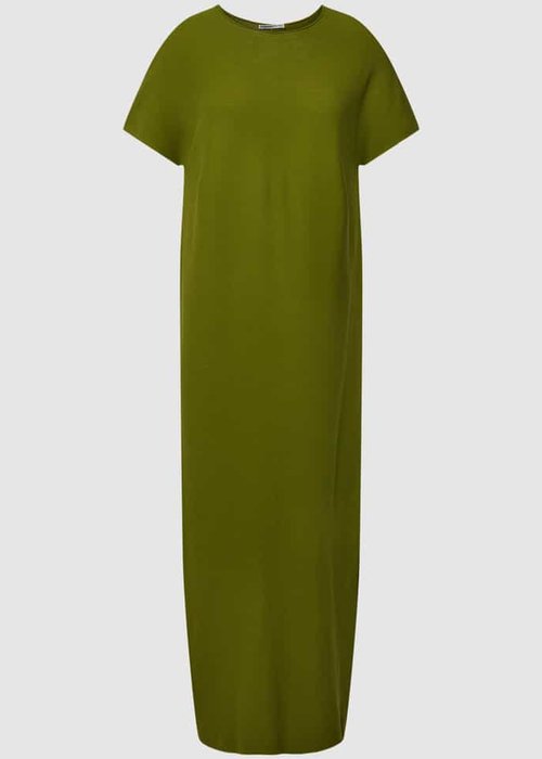Drykorn Iloni midi-jurk met rolzoom groen