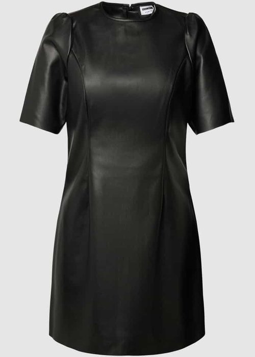 Noisy May Hill mini-jurk met ronde hals zwart